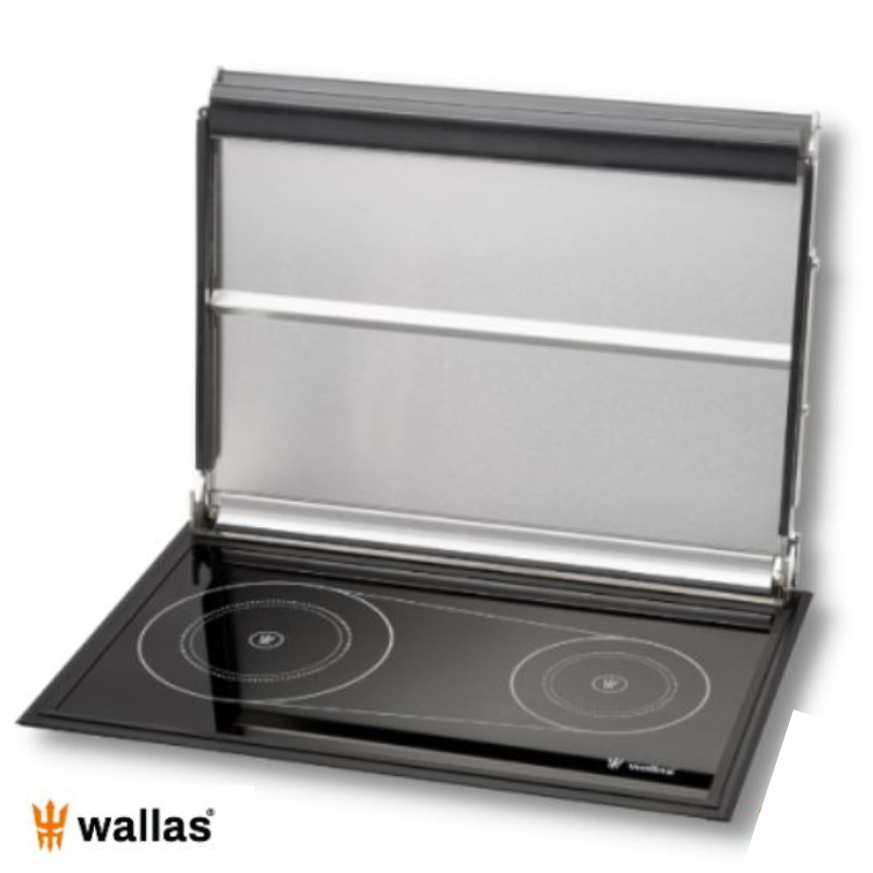Wallas XC Duo : Plaque de cuisson et chauffage diesel pour camping-car R10 R122 - sans kit d'installation