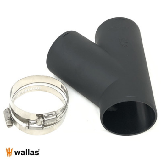 [3413] Raccord en Y 75 mm Wallas