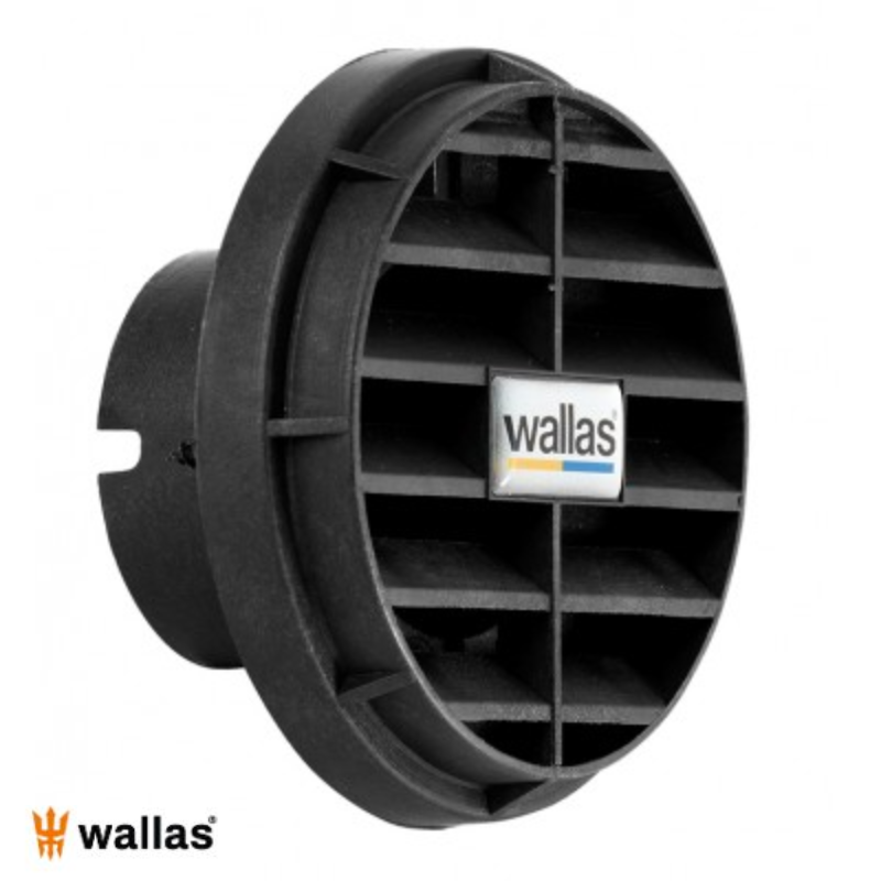 Grille d’aération air chaud 60 mm Wallas