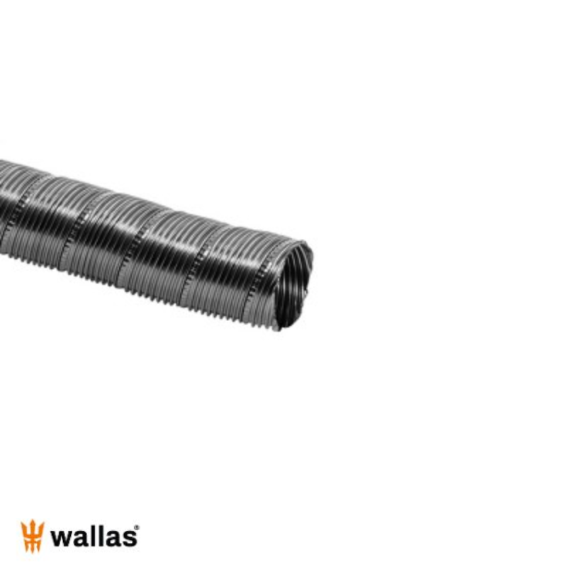 Tuyau d'échappement en acier inoxydable 28 mm Wallas