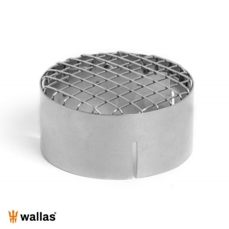 Grille d’entrée en acier inoxydable ø 75 mm Wallas