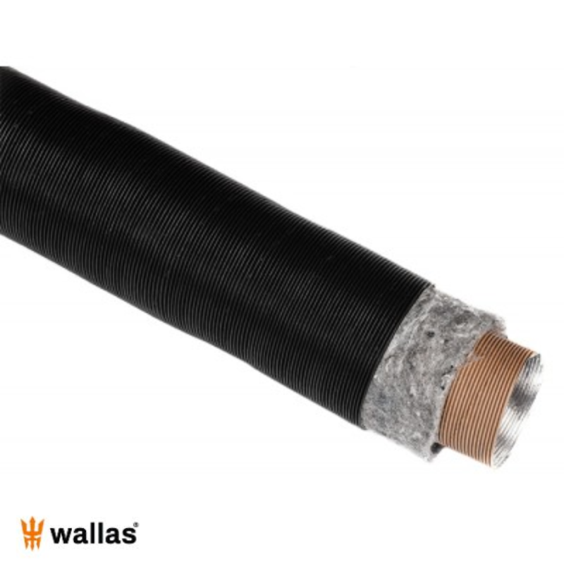 Conduit d'air isolé Thermo Twin Pro 4 m, ø 75 mm Wallas