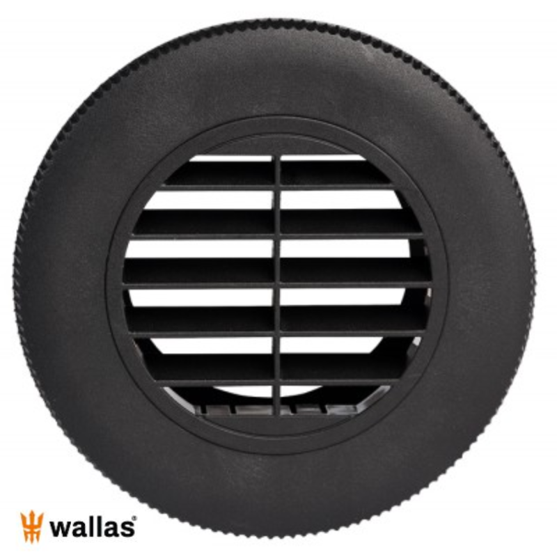 Déflecteur ouvert sans clapet 75 mm Wallas