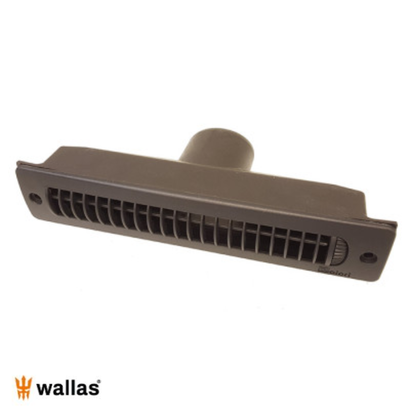 Grille directionnelle refermable avec connecteur