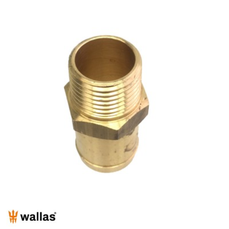 Raccord mâle fileté 1/2" avec embout cannelé 22 mm