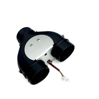 Diviseur en Y motorisé 3 voies Ø60 mm pour chauffage Wallas