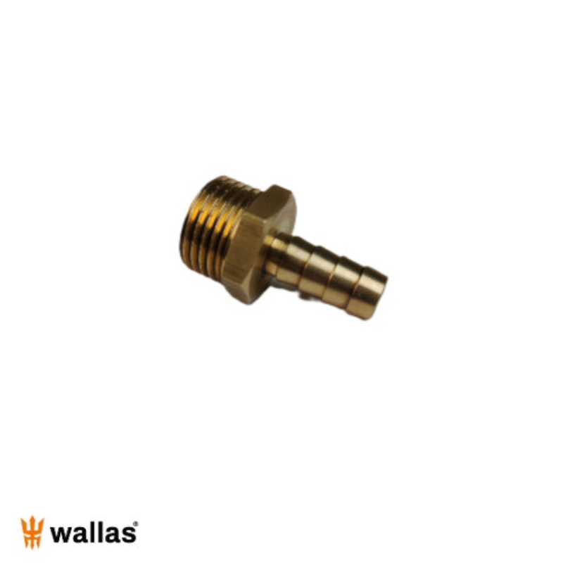 [7220] Raccord à barbes pour tuyau 10 mm, 1/2'